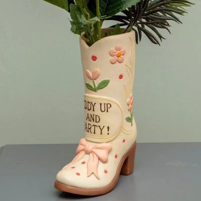 Kickin' Up Blooms - Giddy Up Vase