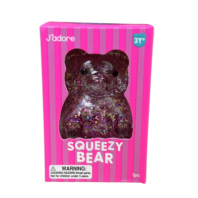 Jadore's Creative Stress Relief Toy - Bear Series - Pink