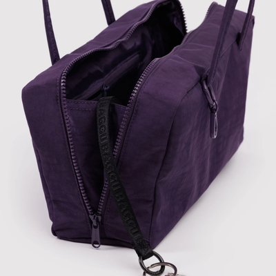 Nylon Bowler Bag - Fig
