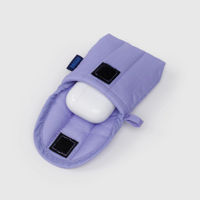 Puffy Earbuds Case - Wisteria