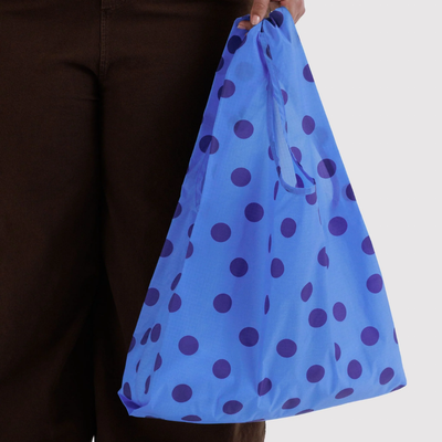 Standard Baggu - Blue Polka Dot