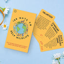 Card Pack - 100 Ways to Help Wildlife