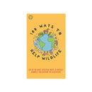 Card Pack - 100 Ways to Help Wildlife