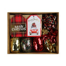 15 Pieces Christmas Tag & Ribbon Set - Tartan
