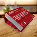 2026 Desk Block Calendar - Manchester United FC
