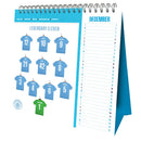 2026 Desk Easel Calendar - Manchester City FC