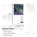 2026 Square Wall Calendar - RHS Royal Horticultural Society