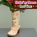 Kickin' Up Blooms - Giddy Up Vase