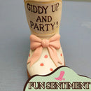 Kickin' Up Blooms - Giddy Up Vase