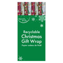 4 Metres Christmas Gift Wrap - Woodland
