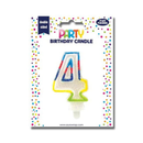 Birthday Candle - 4th Birthday