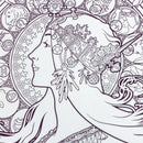 Colouring Book - Alphonse Muacha
