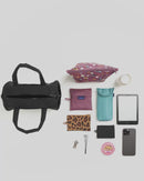 Nylon Duffle Bag - Coffee