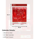 2026 A3 Deluxe Calendar - Arsenal FC
