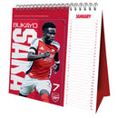 2026 Desk Easel Calendar - Arsenal FC