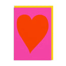 Neon Heart Greeting Card