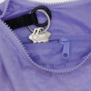 Small Nylon Crescent Bag - Wisteria