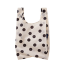 Baby Baggu - Cream and Black Polka Dot
