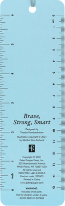 Children's Bookmark - Brave, Strong, and Smart, That's Me