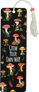 Beaded Bookmark - Mushrooms