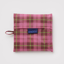 Big Baggu - Azalea Pink Tartan