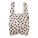 Big Baggu - Cream and Black Polka Dot