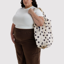 Big Baggu - Cream and Black Polka Dot