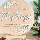 Customizable Blessed Moments Home Sign
