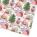 Roll Wrap - Holly and Roses