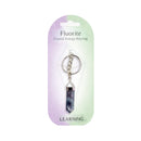 Crystal Energy Keyring - Fluorite