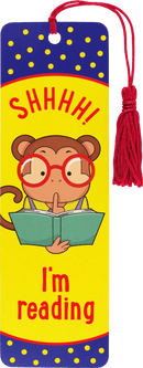 Children's Bookmark - Shhhh! I'm Reading