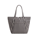 Cloud Bag - Black and Cream Gingham