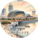 Ceramic Coaster - Esplanade