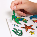 Colour Your Own Stickers - Sea Creatures