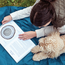 Forest Floor Extra Large Outdoor Mat - Blue