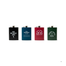 On The Rockies Stainless Steel Flask - Straight Shooter