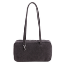 Denim Bowler Bag - Washed Black Denim