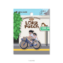 Embroidery Sticker - Penang Bicycle Mural