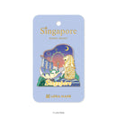 Enamel Magnet - Sparkle Over Singapore