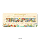 Enamel Magnet - Mini Singapore