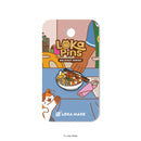 Enamel Pin - Prawn Noodle