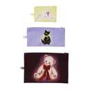 Flat Pouch Set - Fancy Animals
