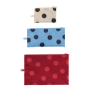 Flat Pouch Set - Polka Dot Mix