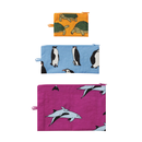 Flat Pouch Set - Vacation Animals
