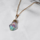 Giftstones Point Pendant - Aura Amethyst Point