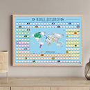 Scratch Poster - World Explorer