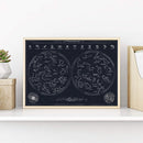 Scratch Poster - Constellation