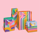 Gift Bag - Large Rainbow Arcs