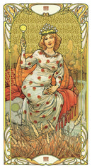 Golden Art Nouveau Tarot - Grand Trumps (gold foil)