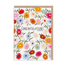 Congratulations Flowers Card